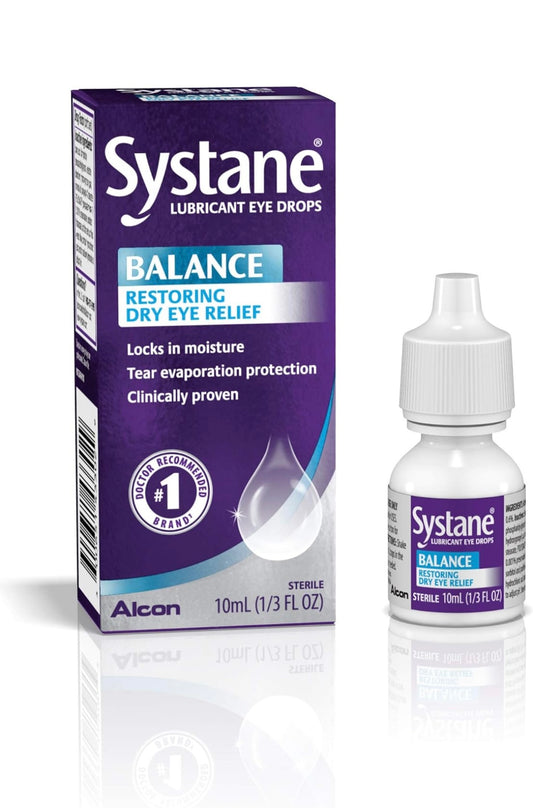 Systane Balance Lubricant Eye Drops, 10-mL